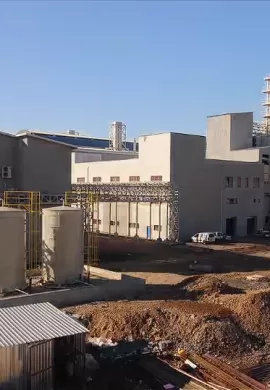 Time Lapse video Sisecam Baiikesir Fabrika insaati